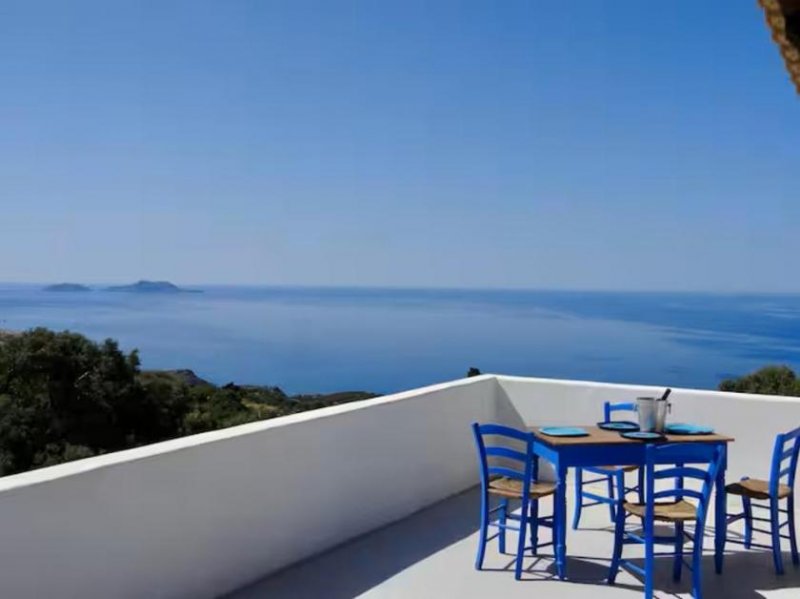 Kerames Kreta Südküste - Villa mit drei Schlafzimmern, Meer- und Bergblick in Kerames zu verkaufen Haus kaufen